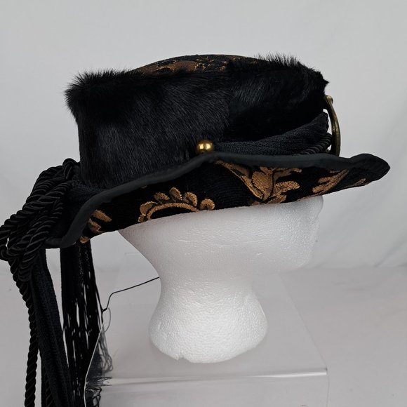 Handcrafted Steampunk Style Hat Unisex - Picture 11 of 16